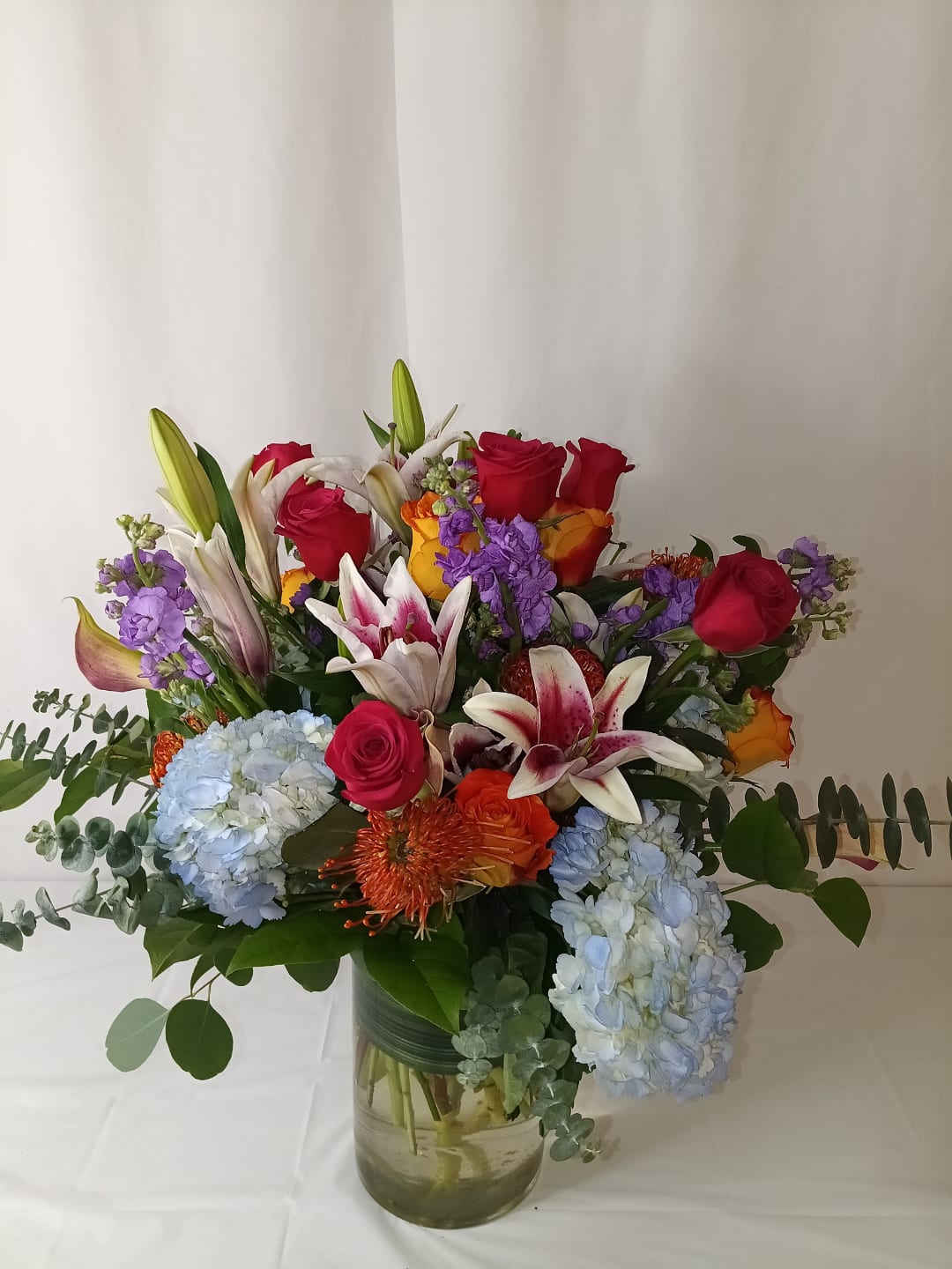Birthday and celebration flower arrangement 14 by Fredericksburg Florist