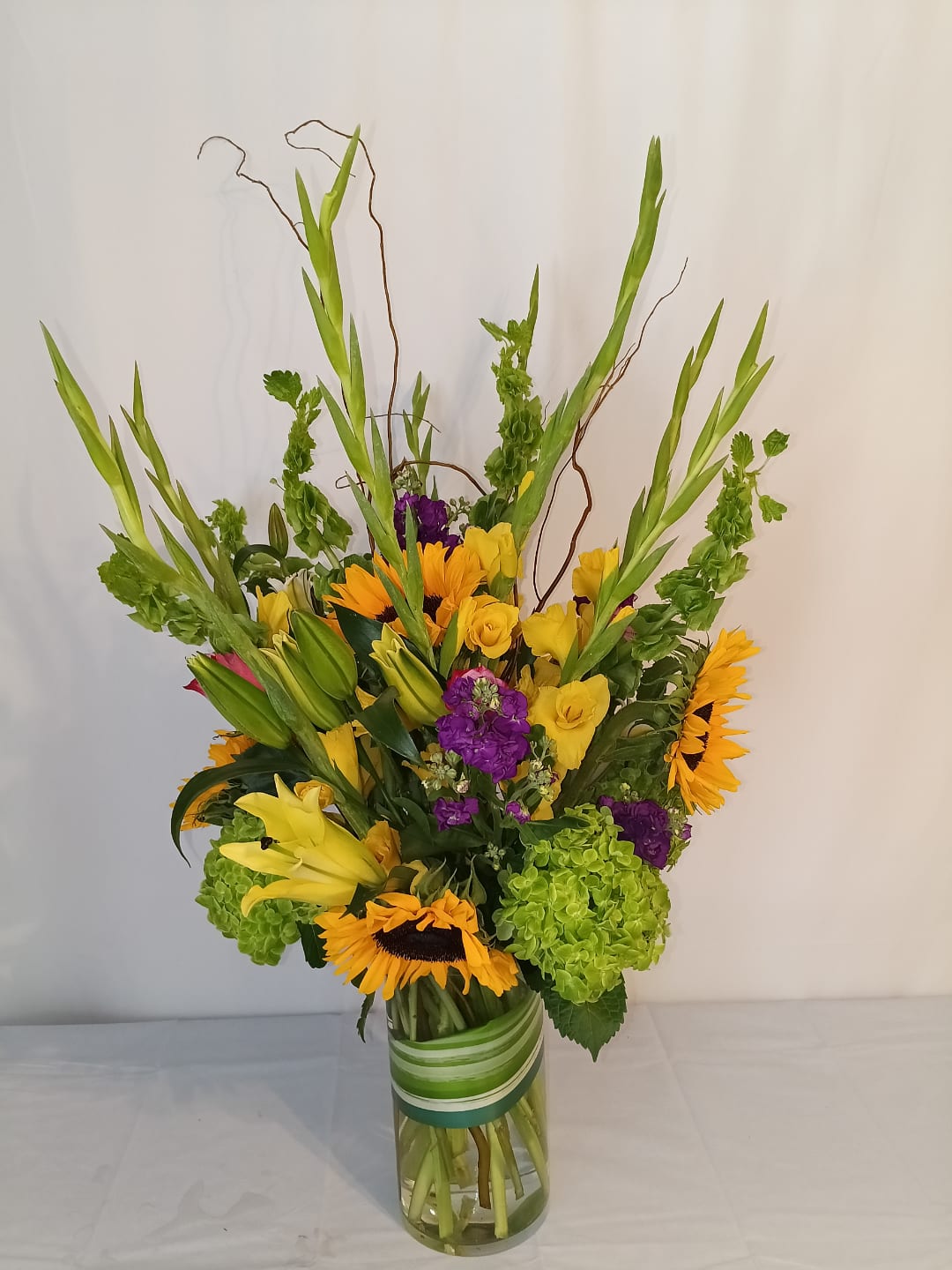 Birthday and celebration flower arrangement 15 by Fredericksburg Florist