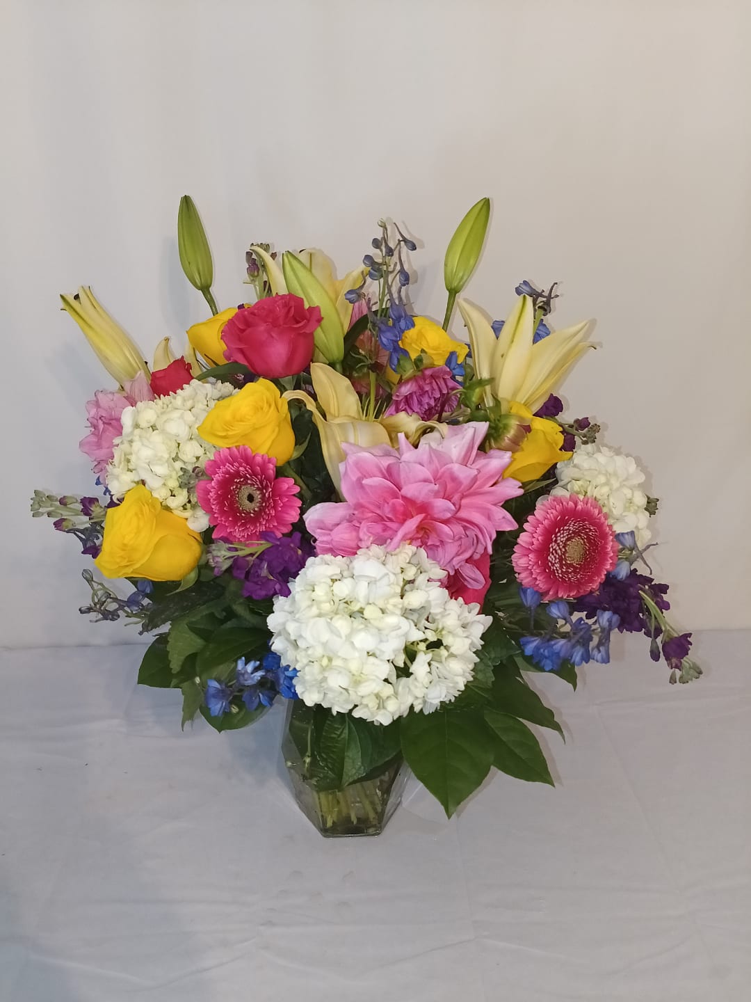 Birthday and celebration flower arrangement 16 by Fredericksburg Florist