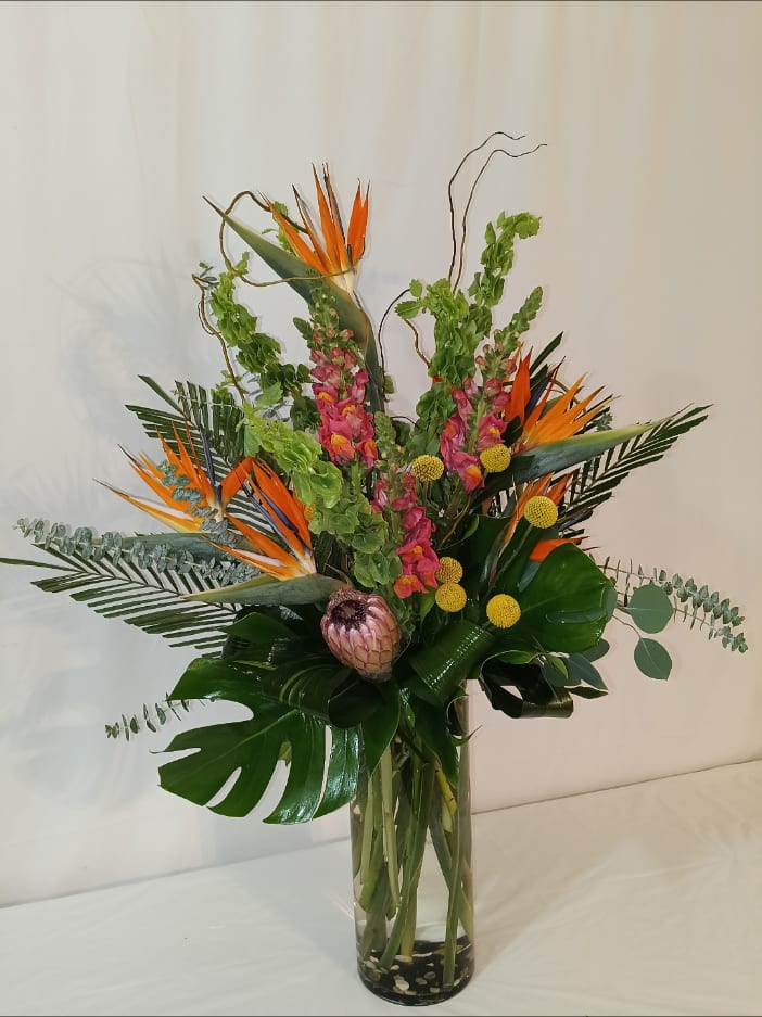 Birthday and celebration arrangement #19 by Fredericksburg Florist
