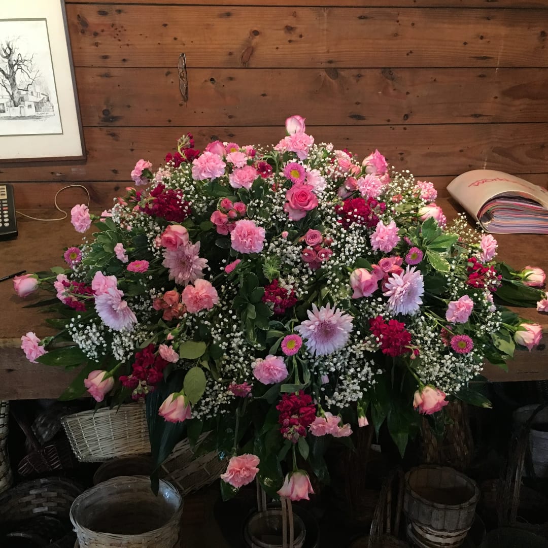 Sympathy and funeral flower arrangement 10 by Fredericksburg Florist