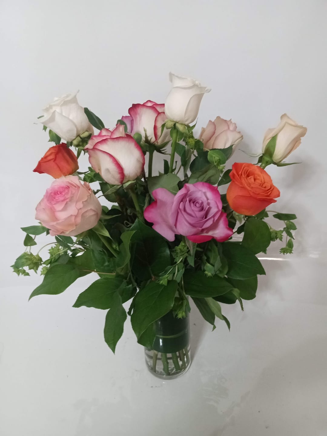 Fresh rose arrangement 3 designed by Fredericksburg Florist
