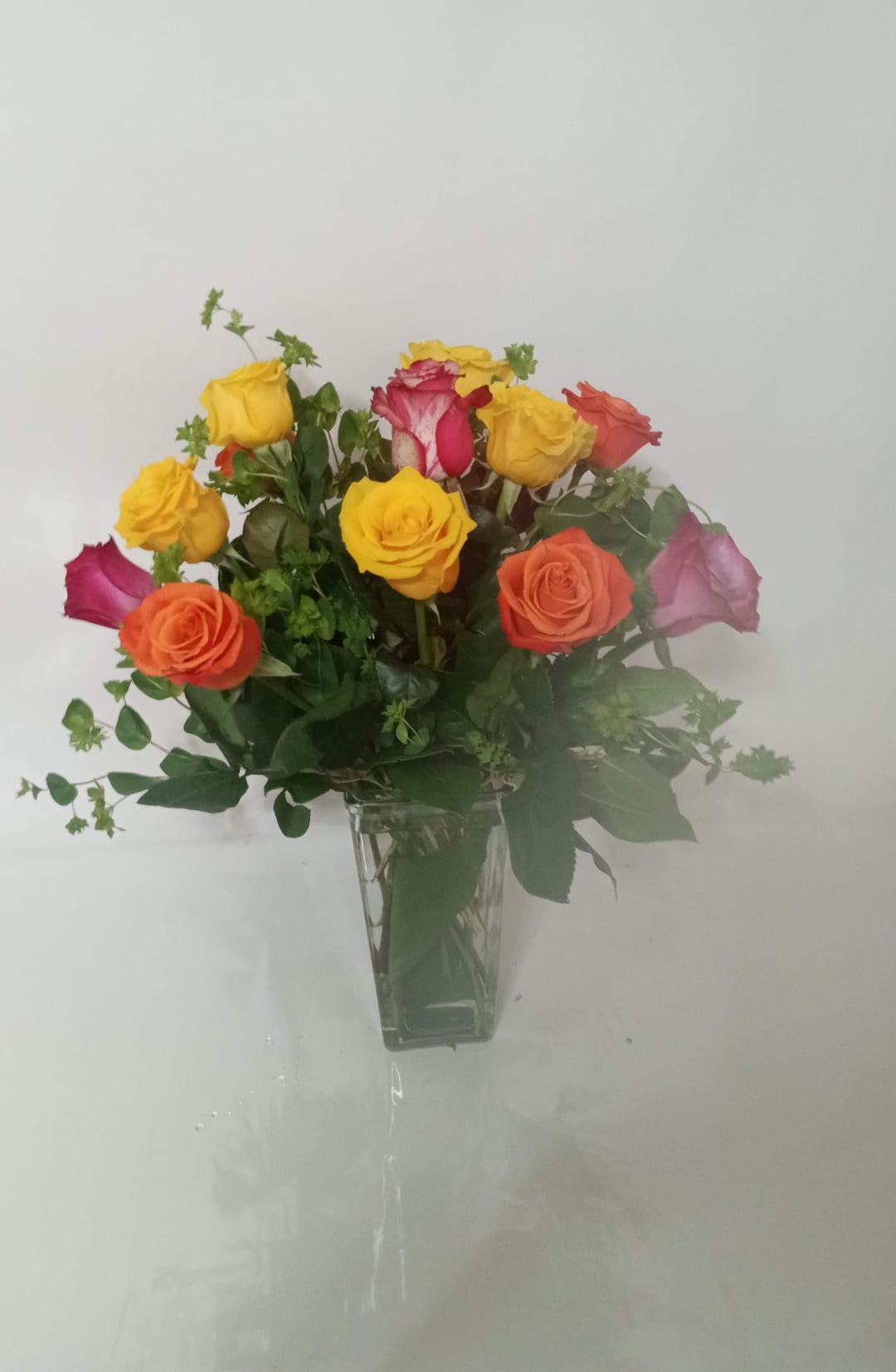 Fresh rose arrangement 4 designed by Fredericksburg Florist