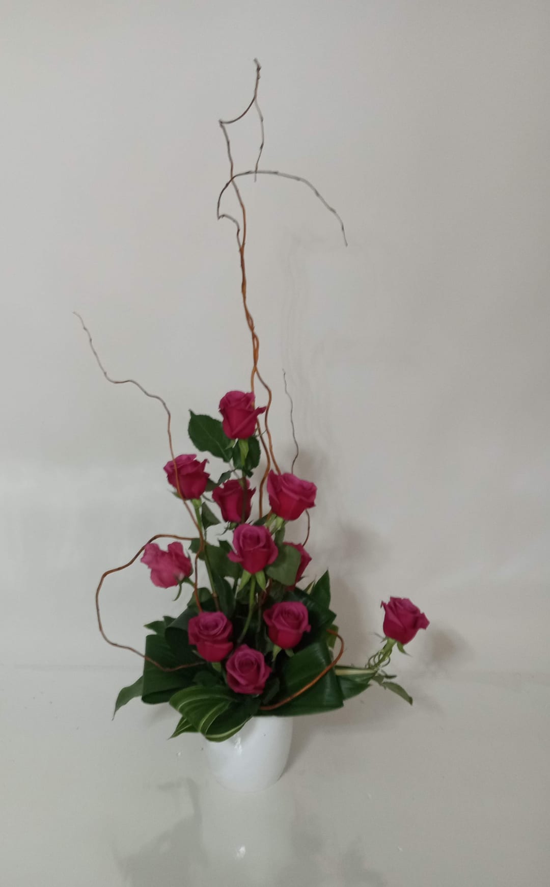 Fresh rose arrangement 5 designed by Fredericksburg Florist