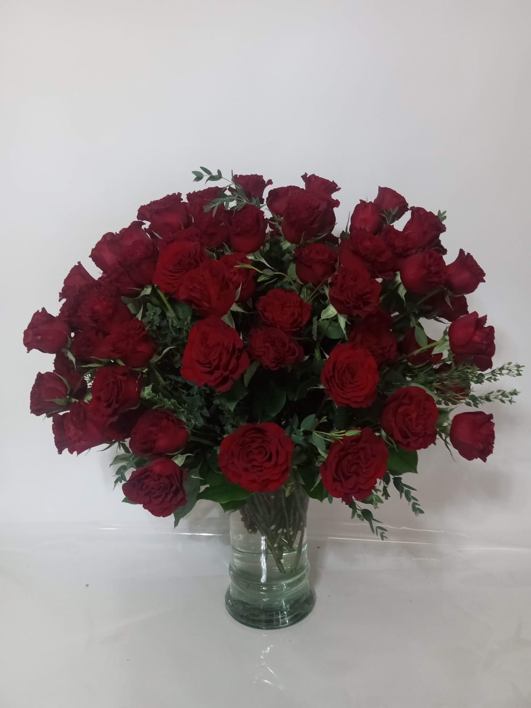 Fresh rose arrangement 11 designed by Fredericksburg Florist